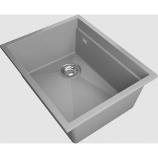 RIVELATO Мойка LINO 554-L 1-чаш 550*440 grigio metallizzatoato арт.LN-554-L grigio metallizzato