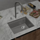 RIVELATO Мойка LINO 554-R 1-чаш 550*440 grigio metallizzatoato арт.LN-554-R grigio metallizzato