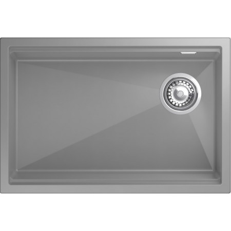 RIVELATO Мойка LINO 654-R 1-чаш 650*440 grigio metallizzatoato арт.LN-654-R grigio metallizzato