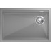 RIVELATO Мойка LINO 654-R 1-чаш 650*440 grigio metallizzatoato арт.LN-654-R grigio metallizzato