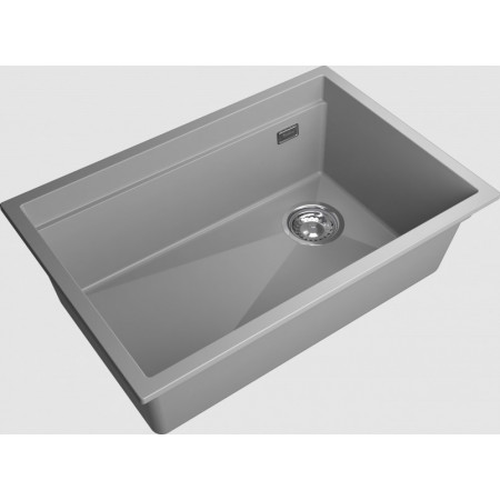 RIVELATO Мойка LINO 654-R 1-чаш 650*440 grigio metallizzatoato арт.LN-654-R grigio metallizzato