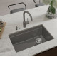 RIVELATO Мойка LINO 654-R 1-чаш 650*440 grigio metallizzatoato арт.LN-654-R grigio metallizzato