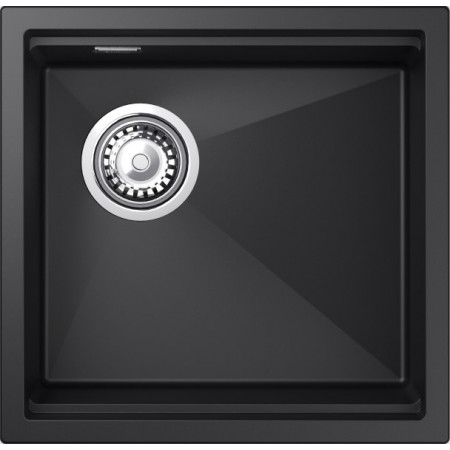 RIVELATO Мойка LINO 454-L 1-чаш 450*440 nero арт.LN-454-L nero