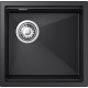 RIVELATO Мойка LINO 454-L 1-чаш 450*440 nero арт.LN-454-L nero