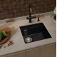 RIVELATO Мойка LINO 454-L 1-чаш 450*440 nero арт.LN-454-L nero