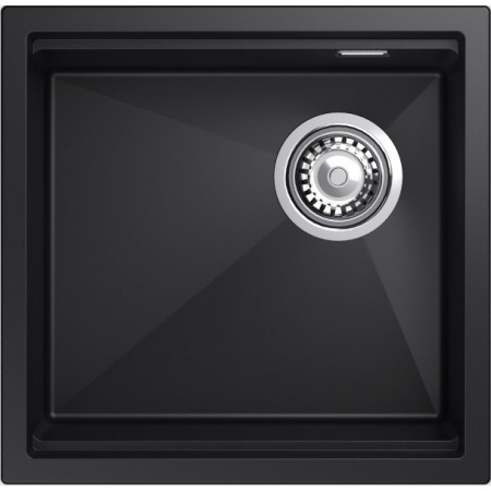 RIVELATO Мойка LINO 454-R 1-чаш 450*440 nero арт.LN-454-R nero RIVELATO Мойка LINO 454-R 1-чаш 450*440 nero арт.LN-454-R nero