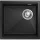RIVELATO Мойка LINO 454-R 1-чаш 450*440 nero арт.LN-454-R nero RIVELATO Мойка LINO 454-R 1-чаш 450*440 nero арт.LN-454-R nero