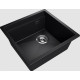 RIVELATO Мойка LINO 454-R 1-чаш 450*440 nero арт.LN-454-R nero RIVELATO Мойка LINO 454-R 1-чаш 450*440 nero арт.LN-454-R nero