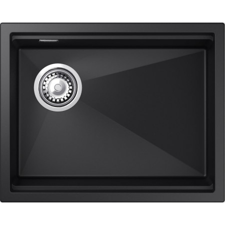 RIVELATO Мойка LINO 554-L 1-чаш 550*440 nero арт.LN-554-L nero RIVELATO Мойка LINO 554-L 1-чаш 550*440 nero арт.LN-554-L nero