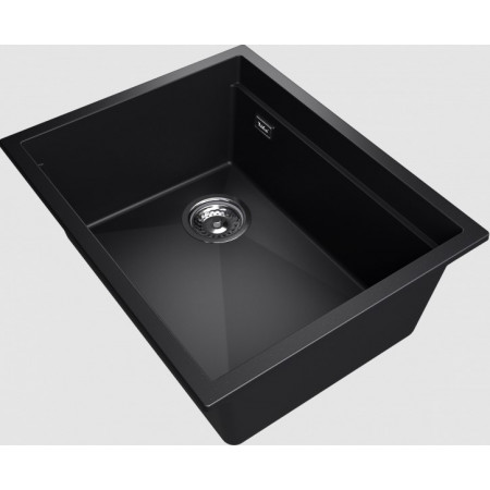 RIVELATO Мойка LINO 554-L 1-чаш 550*440 nero арт.LN-554-L nero RIVELATO Мойка LINO 554-L 1-чаш 550*440 nero арт.LN-554-L nero