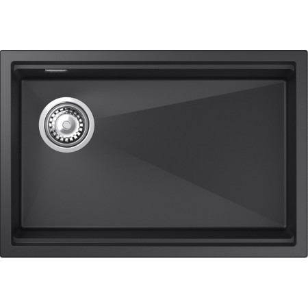RIVELATO Мойка LINO 654-L 1-чаш 650*440 nero арт.LN-654-L nero RIVELATO Мойка LINO 654-L 1-чаш 650*440 nero арт.LN-654-L nero