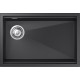 RIVELATO Мойка LINO 654-L 1-чаш 650*440 nero арт.LN-654-L nero RIVELATO Мойка LINO 654-L 1-чаш 650*440 nero арт.LN-654-L nero