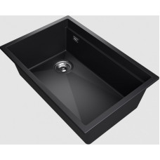 RIVELATO Мойка LINO 654-L 1-чаш 650*440 nero арт.LN-654-L nero