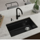 RIVELATO Мойка LINO 654-R 1-чаш 650*440 nero арт.LN-654-R nero RIVELATO Мойка LINO 654-R 1-чаш 650*440 nero арт.LN-654-R nero