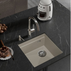 RIVELATO Мойка LINO 454-R 1-чаш 450*440 topazio арт.LN-454-R topazio