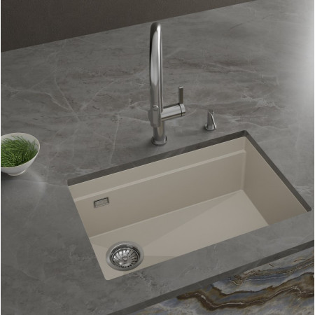 RIVELATO Мойка LINO 654-L 1-чаш 650*440 topazio арт.LN-654-L topazio