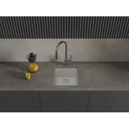 RIVELATO Мойка STRIA 4134 1-чаш 410*435 Grigio puro арт.SR-4134 Grigio puro RIVELATO Мойка STRIA 4134 1-чаш 410*435 Grigio puro арт.SR-4134 Grigio puro
