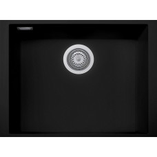 RIVELATO Мойка STRIA 6053 1-чаш 600*440 Nero profondo арт.SR-6053 Nero profondo