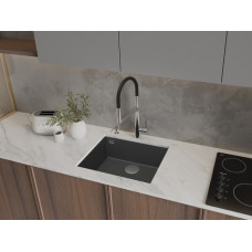 RIVELATO Мойка STRIA 6053 1-чаш 600*440 Calcestruzzo арт.SR-6053 Calcestruzzo