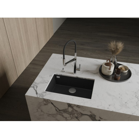 RIVELATO Мойка STRIA 6963 1-чаш 690*443 Nero profondo арт.SR-6963 Nero profondo RIVELATO Мойка STRIA 6963 1-чаш 690*443 Nero profondo арт.SR-6963 Nero profondo