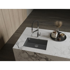RIVELATO Мойка STRIA 6963 1-чаш 690*443 Calcestruzzo арт.SR-6963 Calcestruzzo