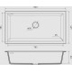 RIVELATO Мойка STRIA 8679 1-чаш 860*460 Titanio арт.SR-8679 Titanio RIVELATO Мойка STRIA 8679 1-чаш 860*460 Titanio арт.SR-8679 Titanio