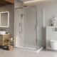 Душевой уголок BelBagno LUCE-AH-1-140/80-C-Cr Душевой уголок BelBagno LUCE-AH-1-140/80-C-Cr