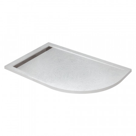 Поддон из искусственного мрамора 100х80 левосторонний CEZARES TRAY-AS-RH-100/80-30-W-L без сифона Поддон из искусственного мрамора 100х80 левосторонний CEZARES TRAY-AS-RH-100/80-30-W-L без сифона