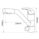 Смеситель Seaman Barcelone SSL-5361 Light Bronze Смеситель Seaman Barcelone SSL-5361 Light Bronze