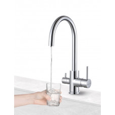 Смеситель для кухни с фильтром ESSEN, антрацит Paulmark Es213211-AN