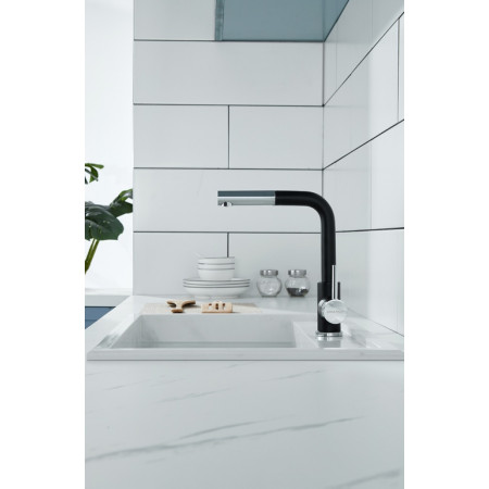 Смеситель для кухни Kassel, антрацит, Ka214311-401(AN), Paulmark
