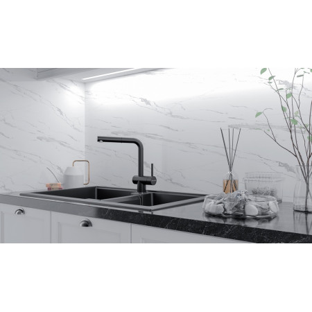 СмесительдлякухниDOSSE,антрацит,Do214418-AN,Paulmark СмесительдлякухниDOSSE,антрацит,Do214418-AN,Paulmark