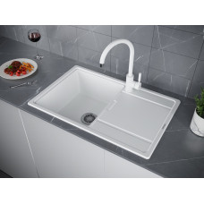 СмесительдлякухниHOLSTEIN,белыйматовый,Ho212063-WH,Paulmark