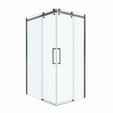 Душевой уголок 120х90см BelBagno MARINO-2-AH-2-120/90-C-GM профиль оружейная сталь, стекло прозрачное Душевой уголок 120х90см BelBagno MARINO-2-AH-2-120/90-C-GM профиль оружейная сталь, стекло прозрачное