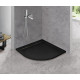 Поддон из искусственного мрамора 90х90 Cezares TRAY-AS-R-90-30-NERO без сифона Поддон из искусственного мрамора 90х90 Cezares TRAY-AS-R-90-30-NERO без сифона