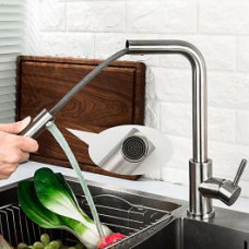 Смеситель с выдвижной лейкой для кухни Frap F60899