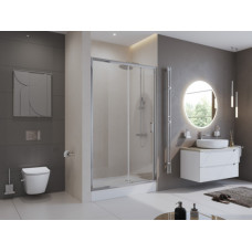Дверь в проём BelBagno UNO-195-BF-1-130-C-Cr