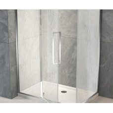 Душевой угол Veconi Rovigo RV034R-100100-06-C7 (1000х1000х1950) хром, стекло дождь