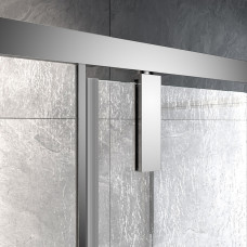 Душевой угол Veconi Rovigo RV034R-11090-06-C7 (1100х900х1950) хром, стекло дождь