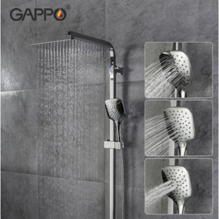 Душевая система хром G2418-1 Gappo Душевая система хром G2418-1 Gappo