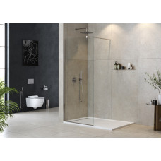 Душевая перегородка Cezares LIBERTA-L-1-130-C-Cr