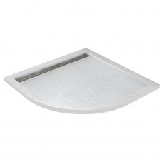 Поддон из искусственного мрамора 90х90 Cezares TRAY-AS-R-90-30-W без сифона