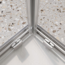 Душевой уголок LUCE-AH-22-125/105-C-Cr