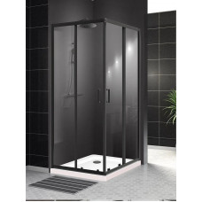 Душевой уголок BelBagno UNO-195-A-2-100-C-NERO