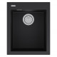 Мойка кварцевая DECORATION 41, ACRYSTONE, PM934150-AN, Anthracite, 410х500 мм, Paulmark Мойка кварцевая DECORATION 41, ACRYSTONE, PM934150-AN, Anthracite, 410х500 мм, Paulmark