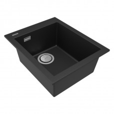 Мойка кварцевая DECORATION 41, ACRYSTONE, PM934150-AN, Anthracite,  410х500 мм, Paulmark