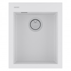 Мойка кварцевая DECORATION 41, ACRYSTONE, PM934150-WH, White,  410х500 мм, Paulmark