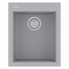 Мойка кварцевая DECORATION 41, ACRYSTONE, PM934150-UGR, Urban grey,  410х500 мм, Paulmark