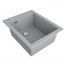Мойка кварцевая DECORATION 41, ACRYSTONE, PM934150-UGR, Urban grey,  410х500 мм, Paulmark