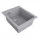 Мойка кварцевая DECORATION 41, ACRYSTONE, PM934150-UGR, Urban grey, 410х500 мм, Paulmark Мойка кварцевая DECORATION 41, ACRYSTONE, PM934150-UGR, Urban grey, 410х500 мм, Paulmark